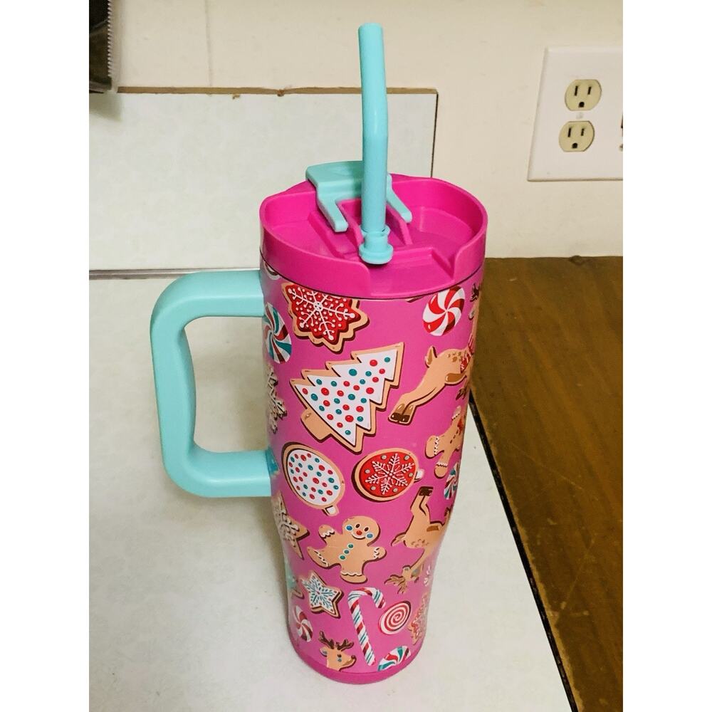 Simply Belle Simply Southern "Christmas Sweets" Stainless Steel Bottle 40 oz - Picture 2 of 6